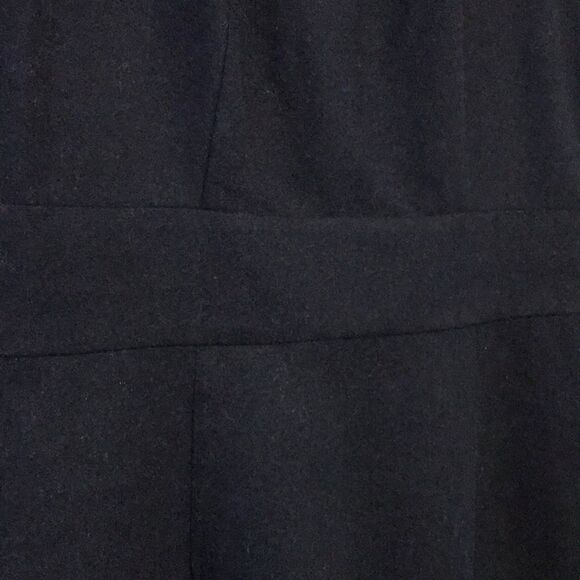 Banana Republic black wool blend beaded dress, sz4 - Picture 3 of 5